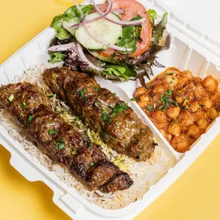 7. Beef Kubideh Platter